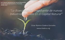 La Bioeconomía como fuente de nuevas industrias basadas en el Capital Natural