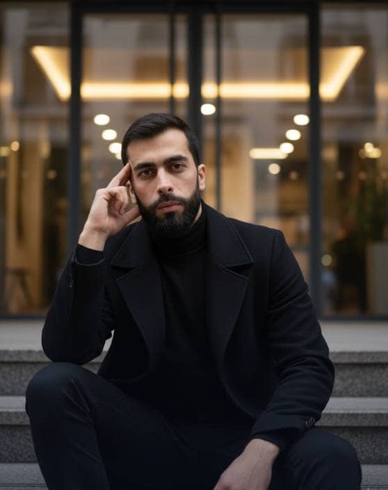 A cinematic urban portrait