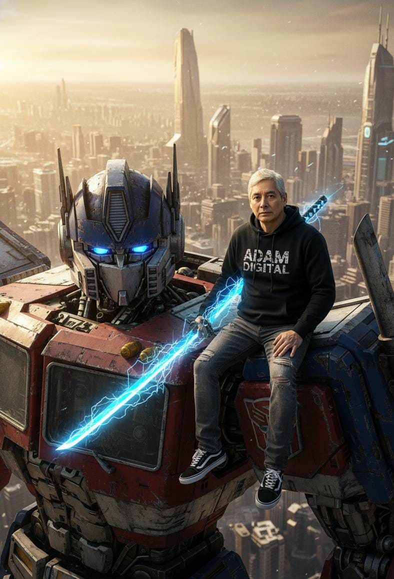 On the shoulder of a giant transformer