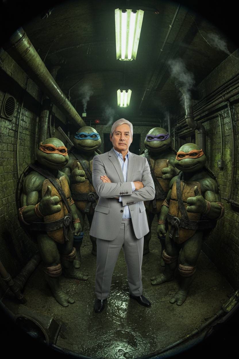 Teenage Mutant Ninja Turtles with me