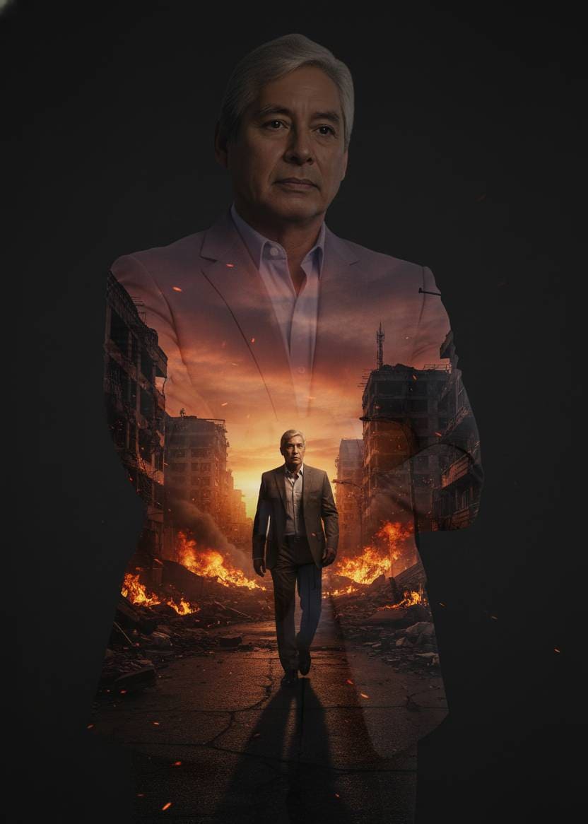 Apocalyptic cityscape