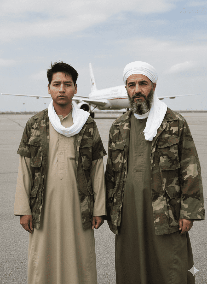 Hermanos en el umbral del vuelo