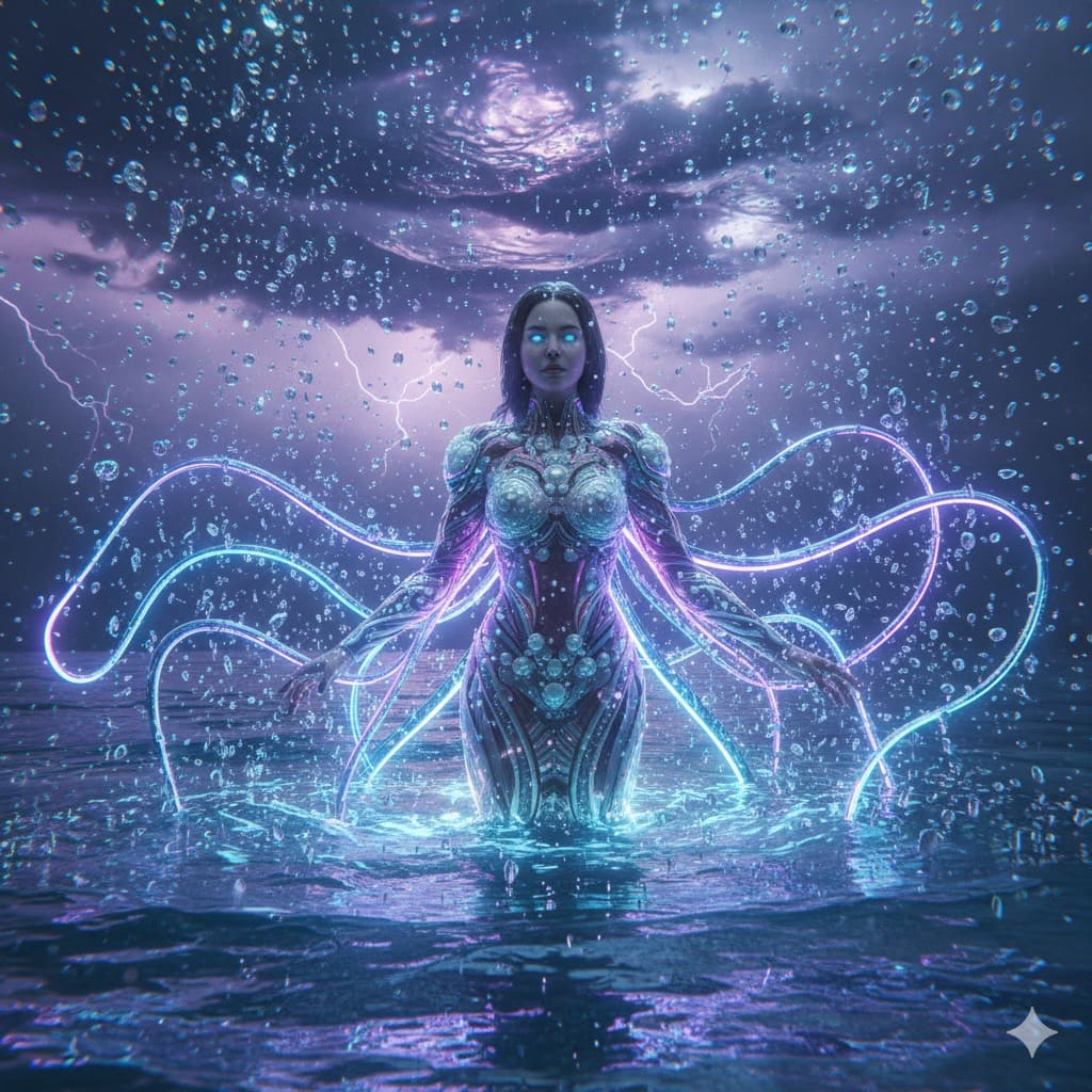 Diosa Androide del Océano Profundo