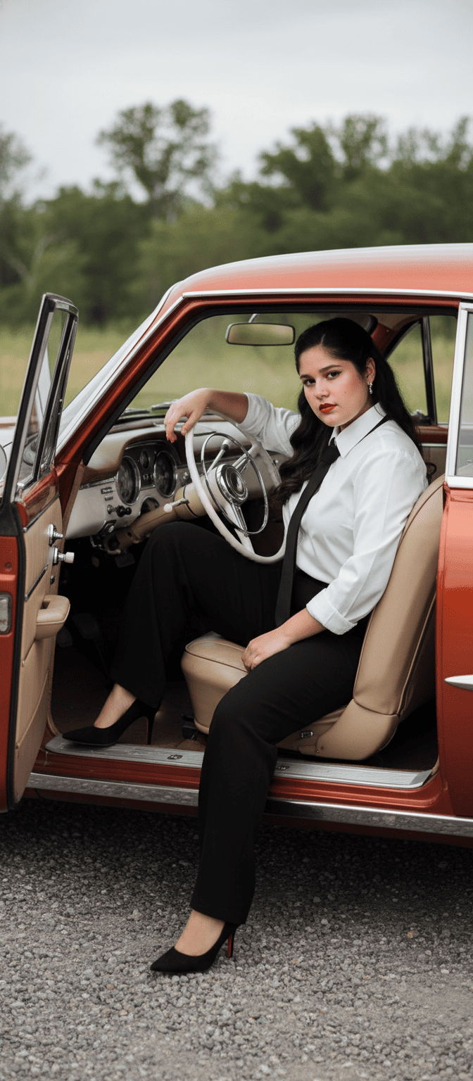 Estilo Vintage con Actitud Moderna