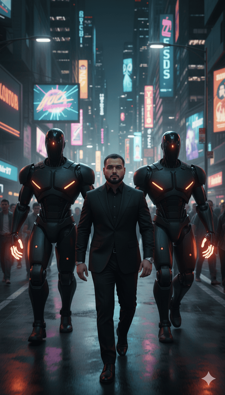 Caminando en la noche