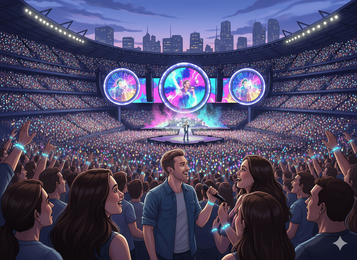 Un Momento Mágico con Coldplay