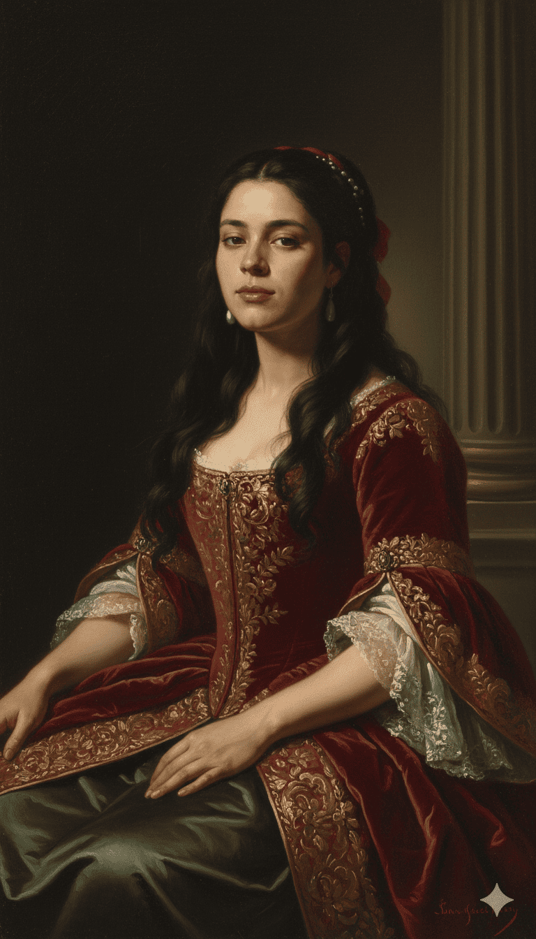 Retrato al Óleo, Estilo Barroco