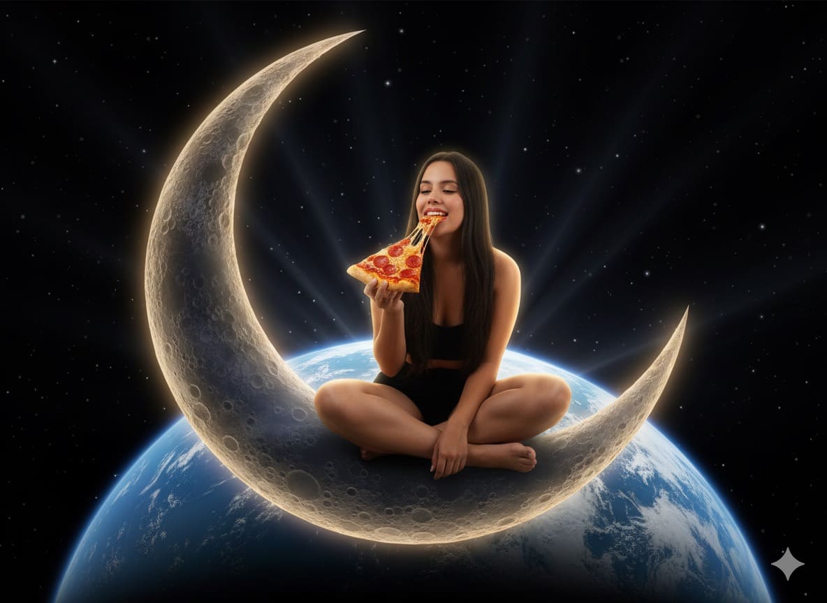 Pizza espacial 