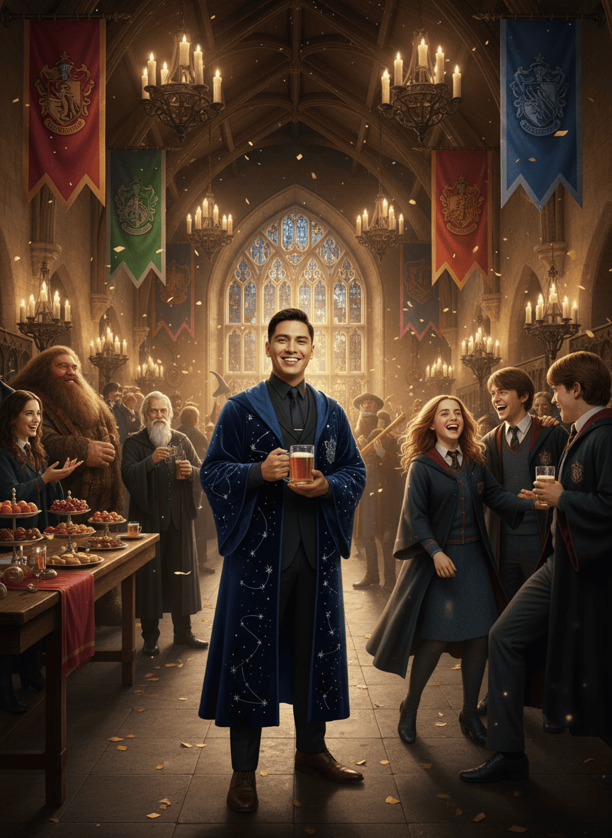 Fiesta con harry potter