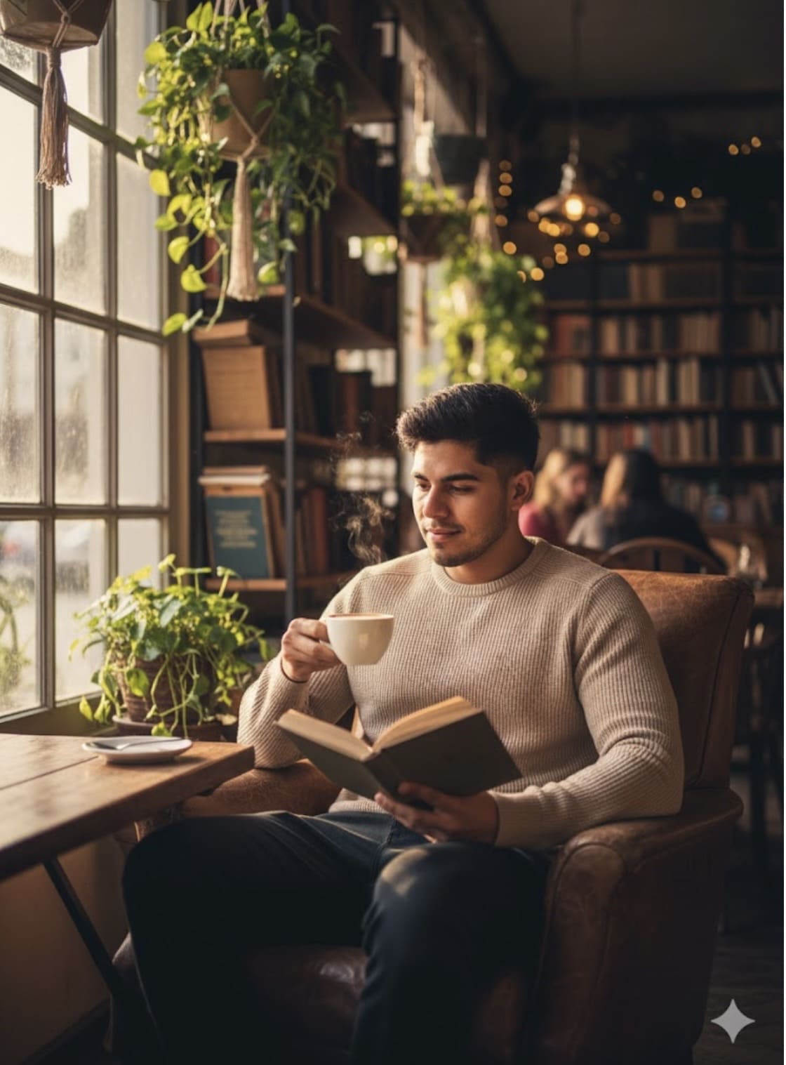 Lectura y un café 