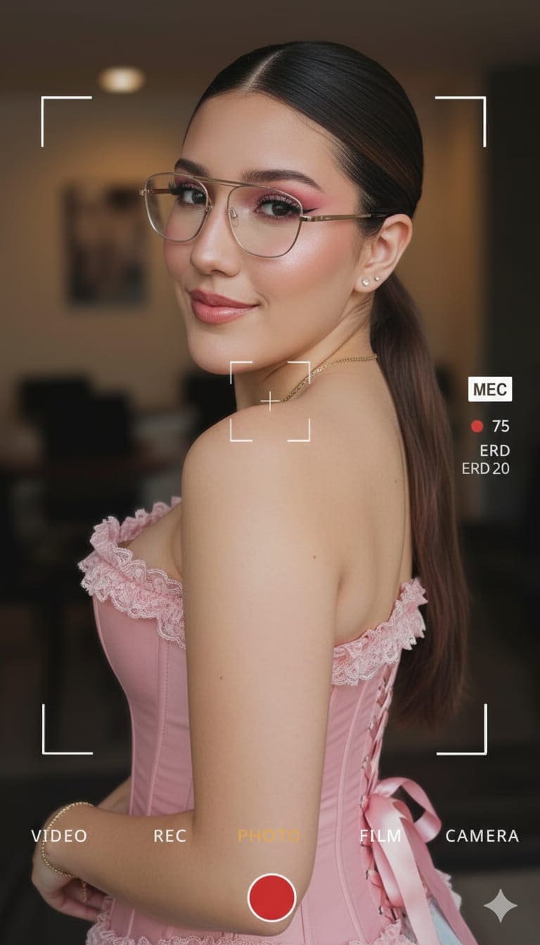 Enfocada en la belleza 