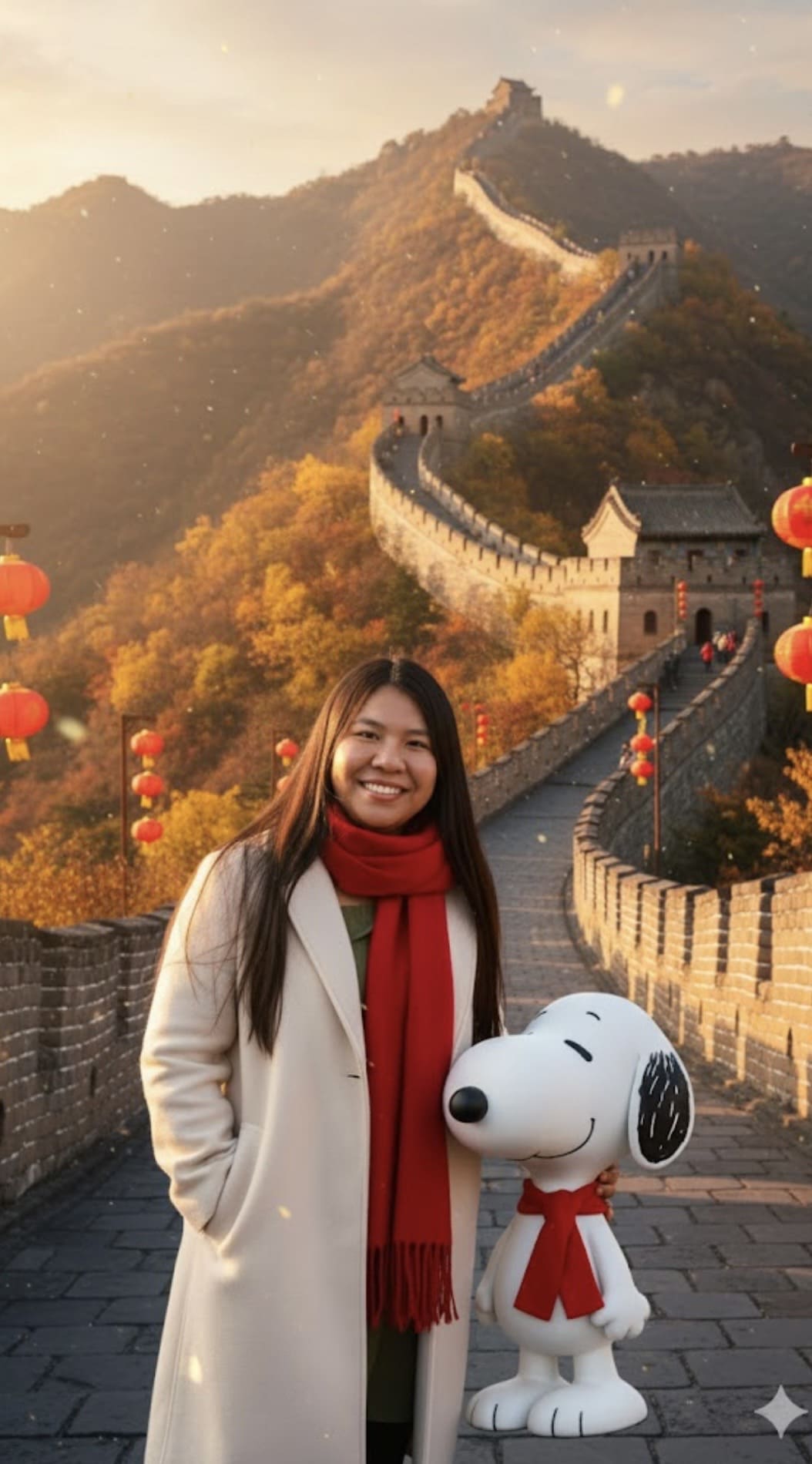 Snoopy y Estrella en China