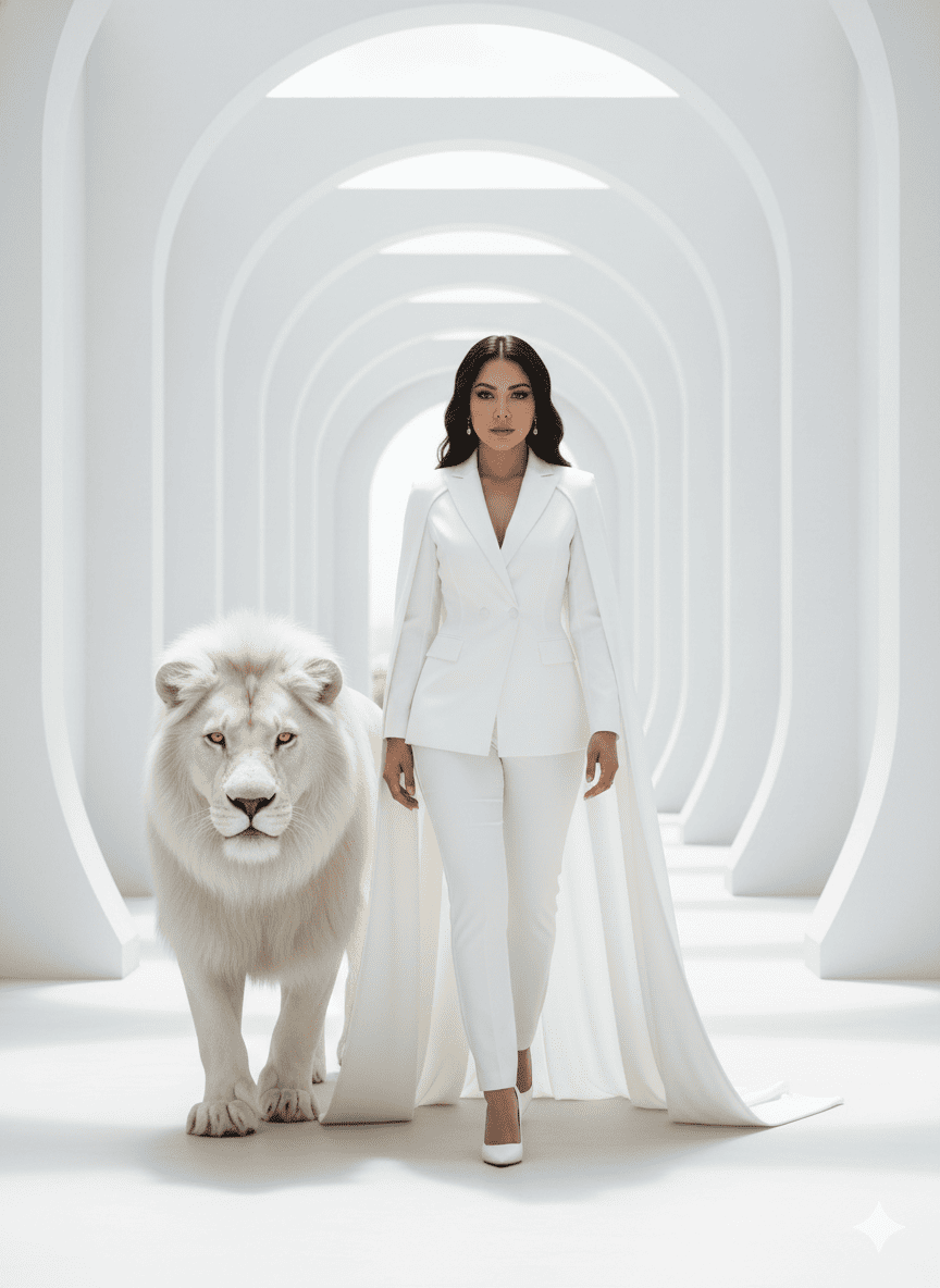 La Dama del León Blanco