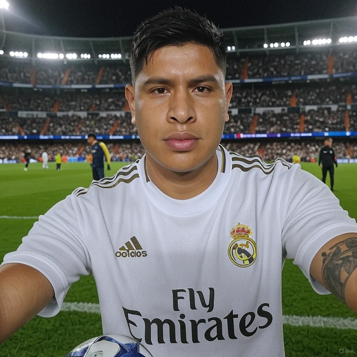 Selfie en el Bernabeu