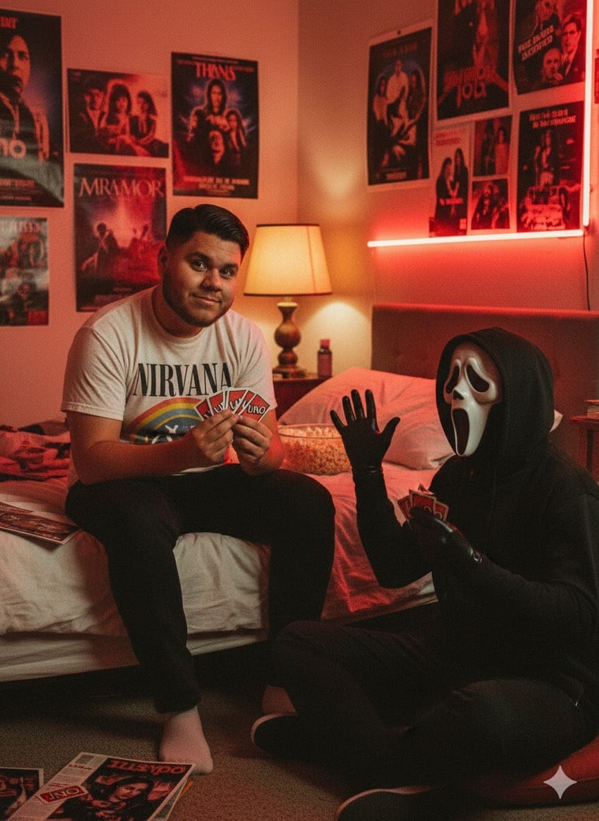 Cartas con ghostface