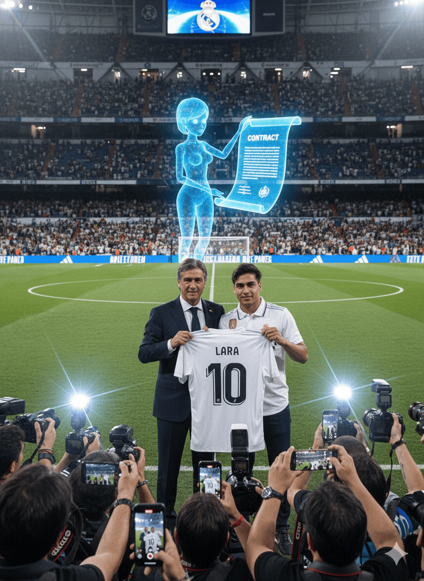 Fichado por el Real Madrid