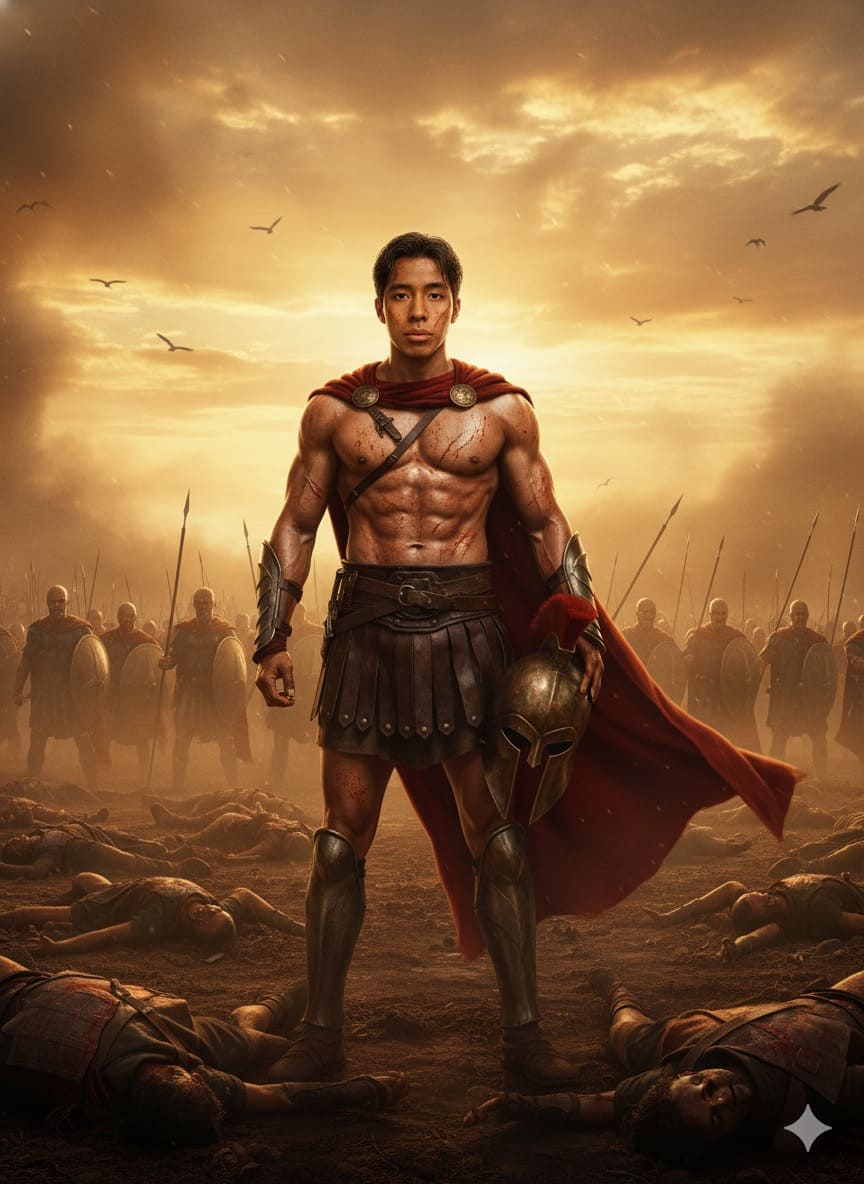 La batalla de las Termopilas 