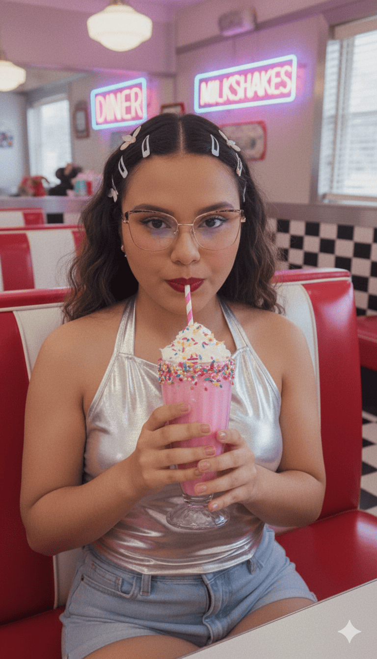 Entre luces y milkshakes