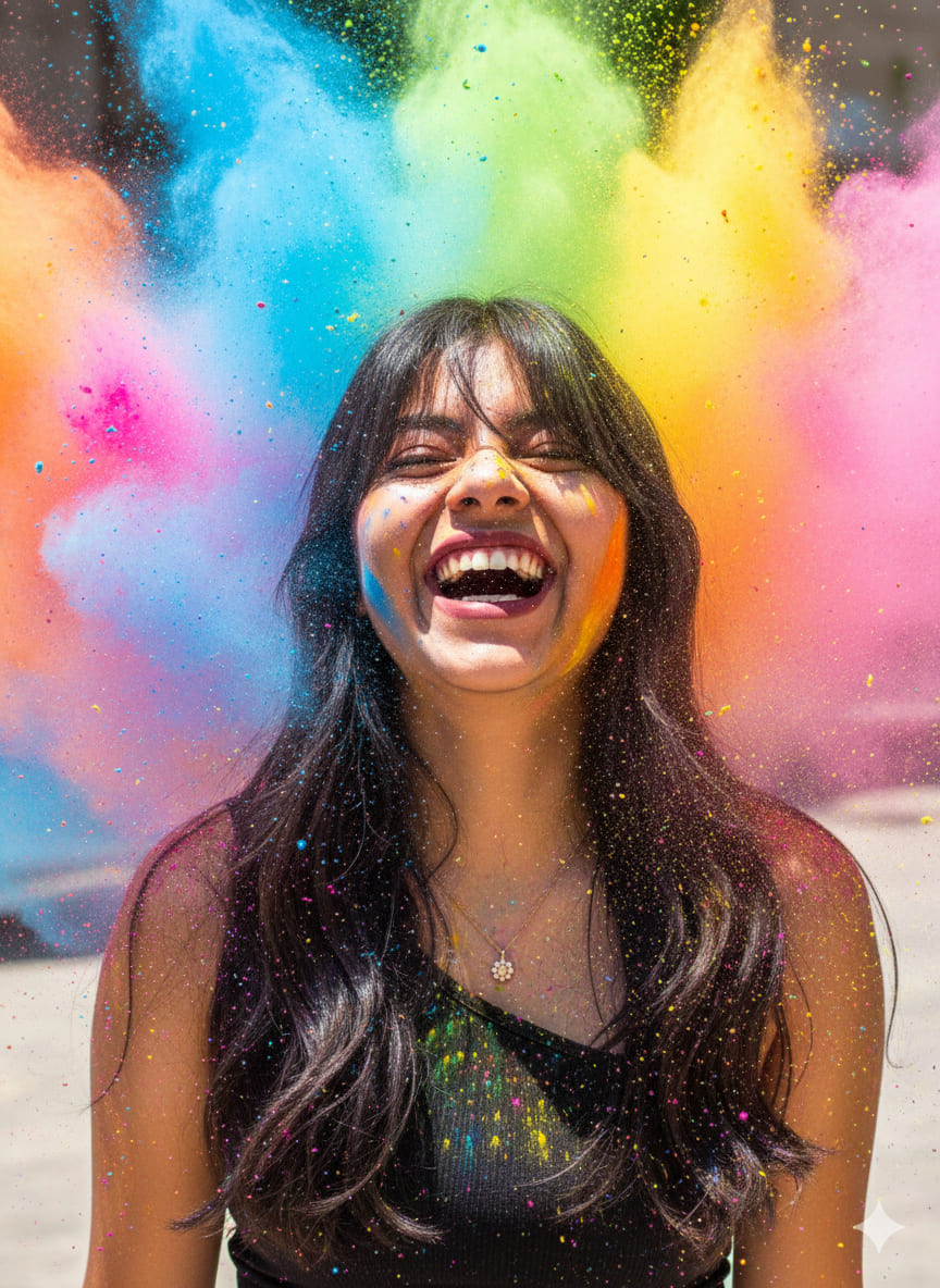 Foto dinámica de colores