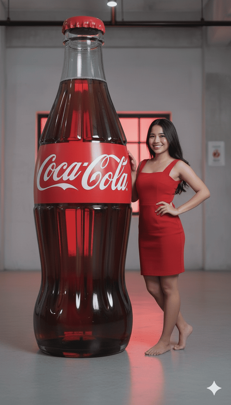 Coca cola gigante