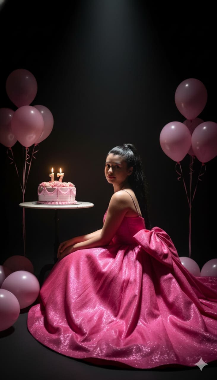 celebrando su cumpleaños