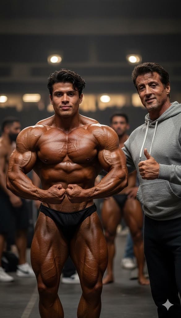 Entrenando con rocky