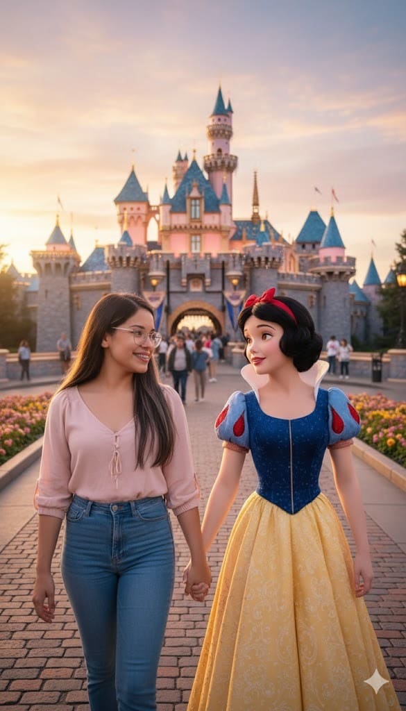 Paseando con Blanca Nieves 