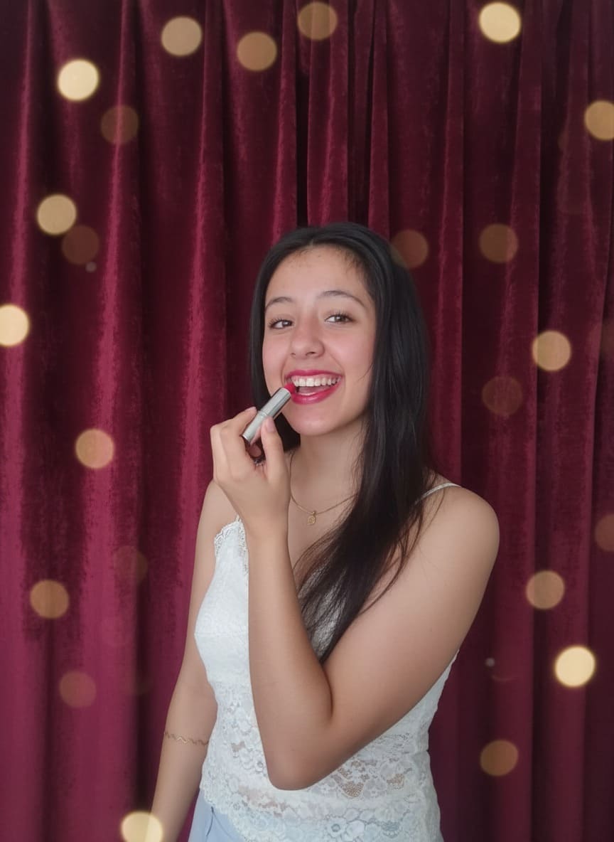 Lip combo moment