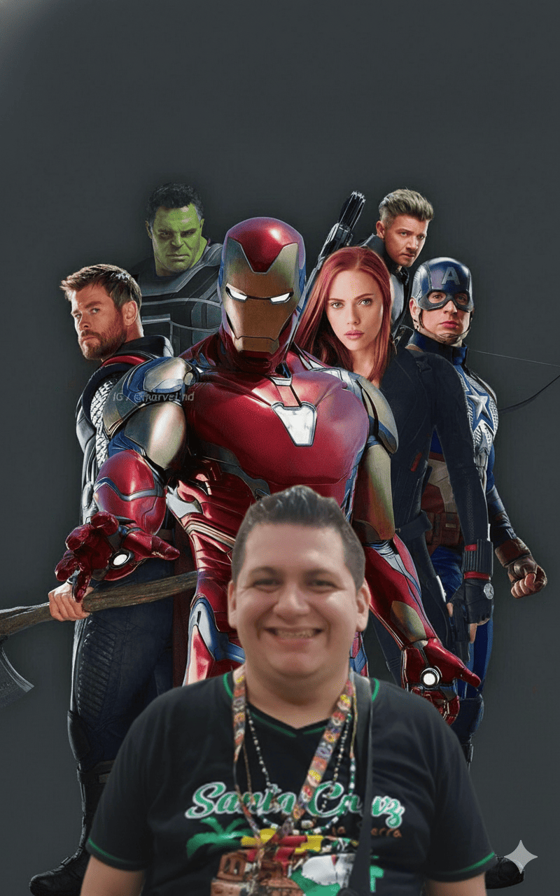 Los Avengers junto a Paolo