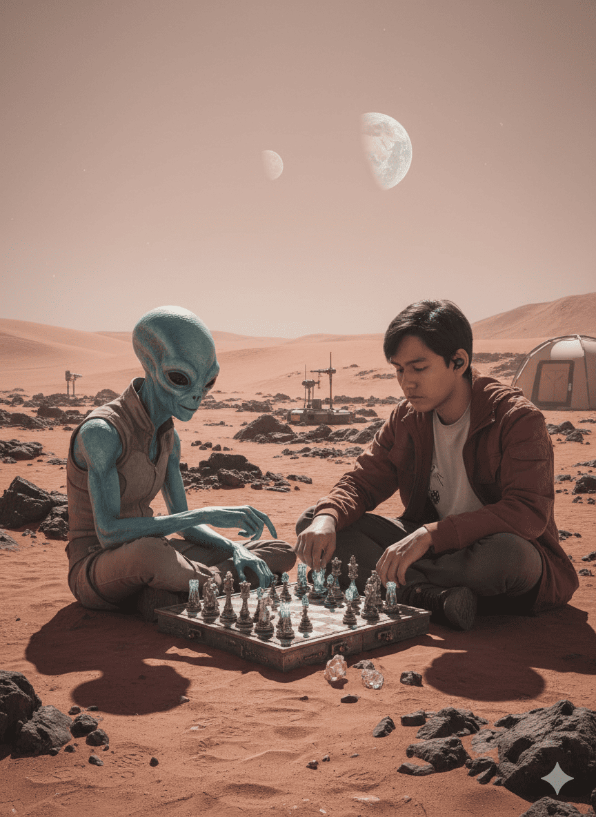 Jugando chess