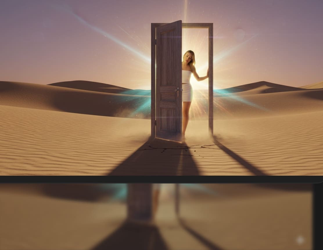 Entrando al desierto