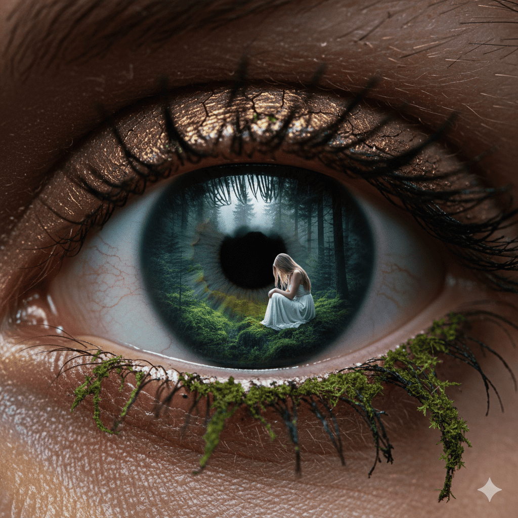 ojos brillantes 