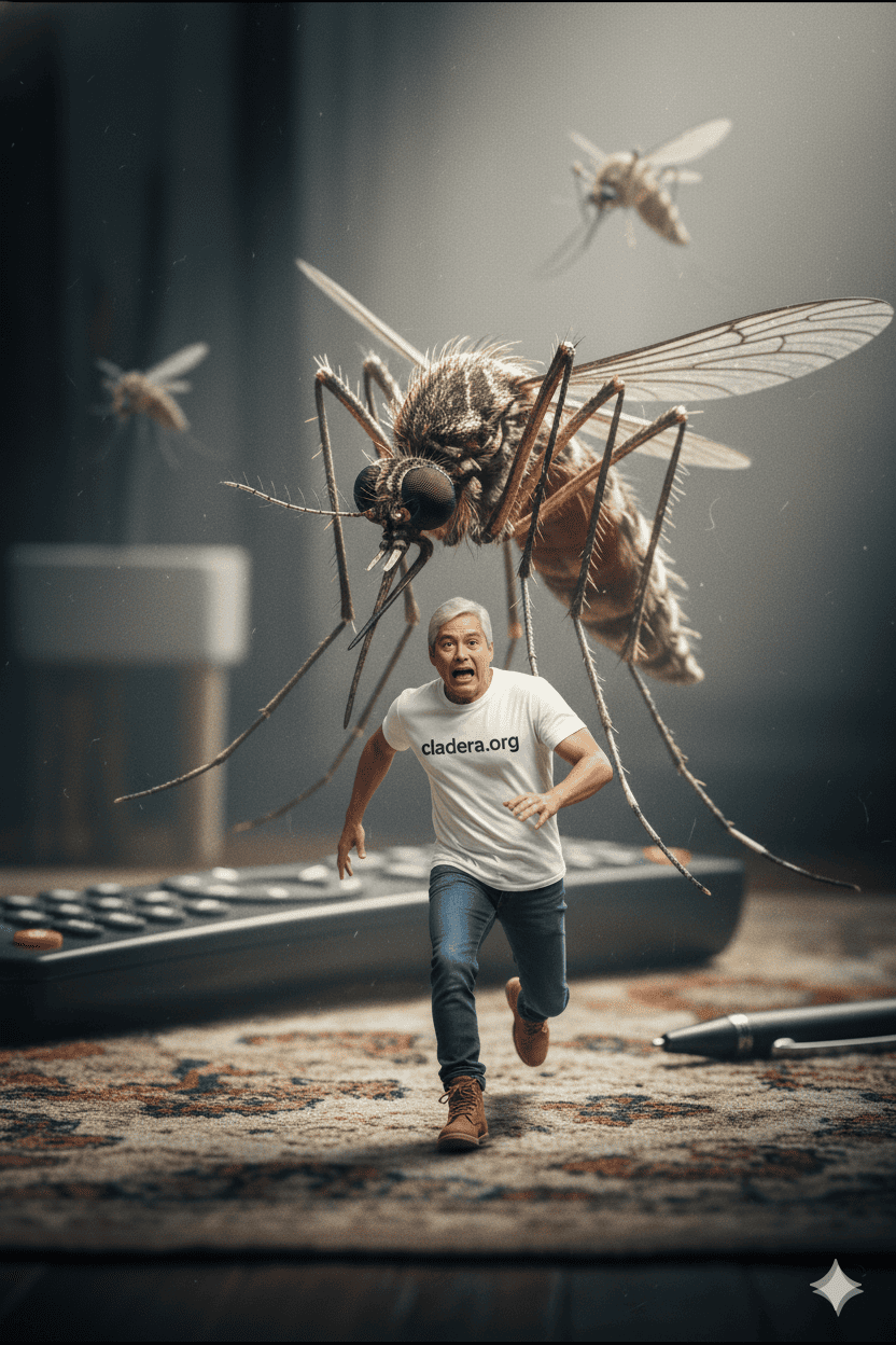 Running mosquito