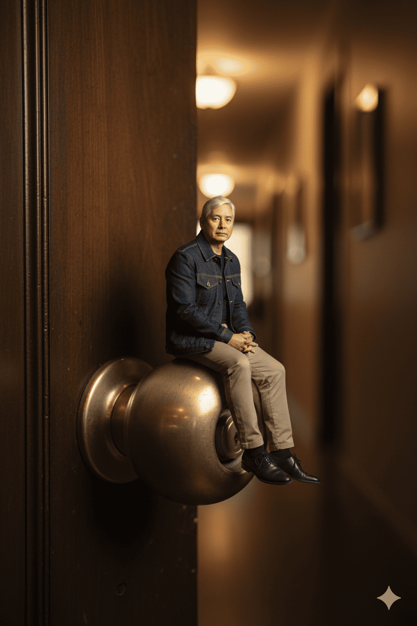 Thinking in the door