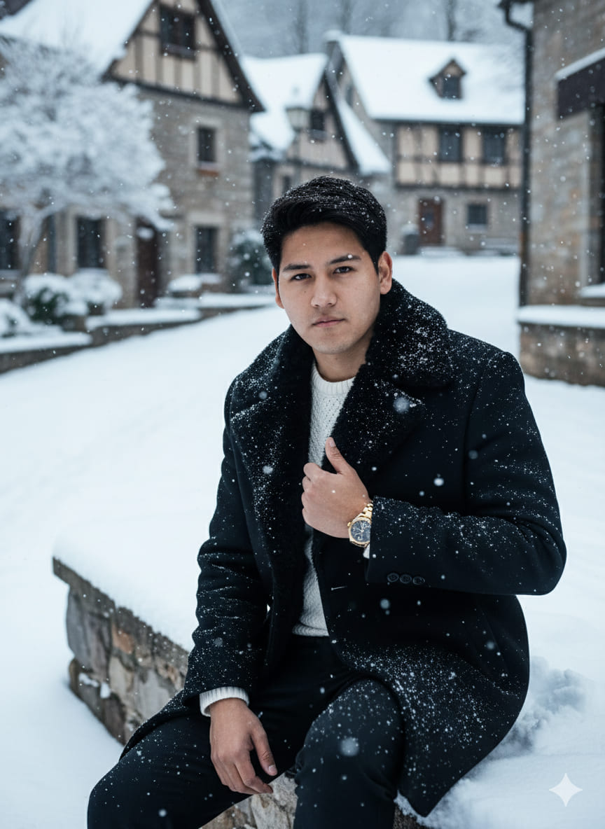 Moda de Lujo en la Nieve