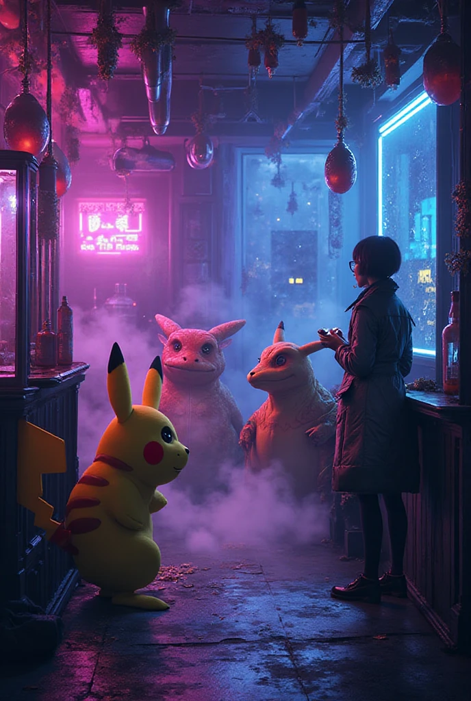 El bar secreto de los Pokémon