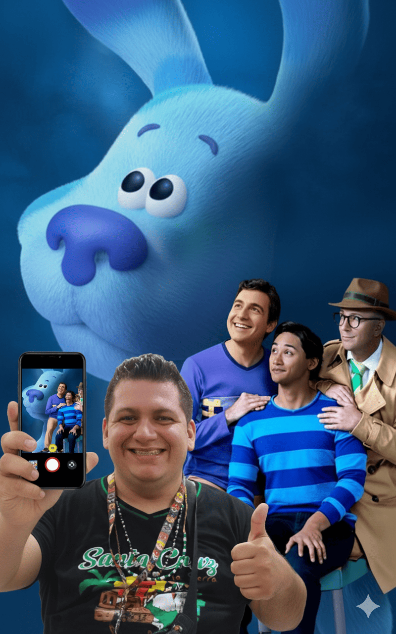 Las Pistas de Blue y tu junto a Paolo