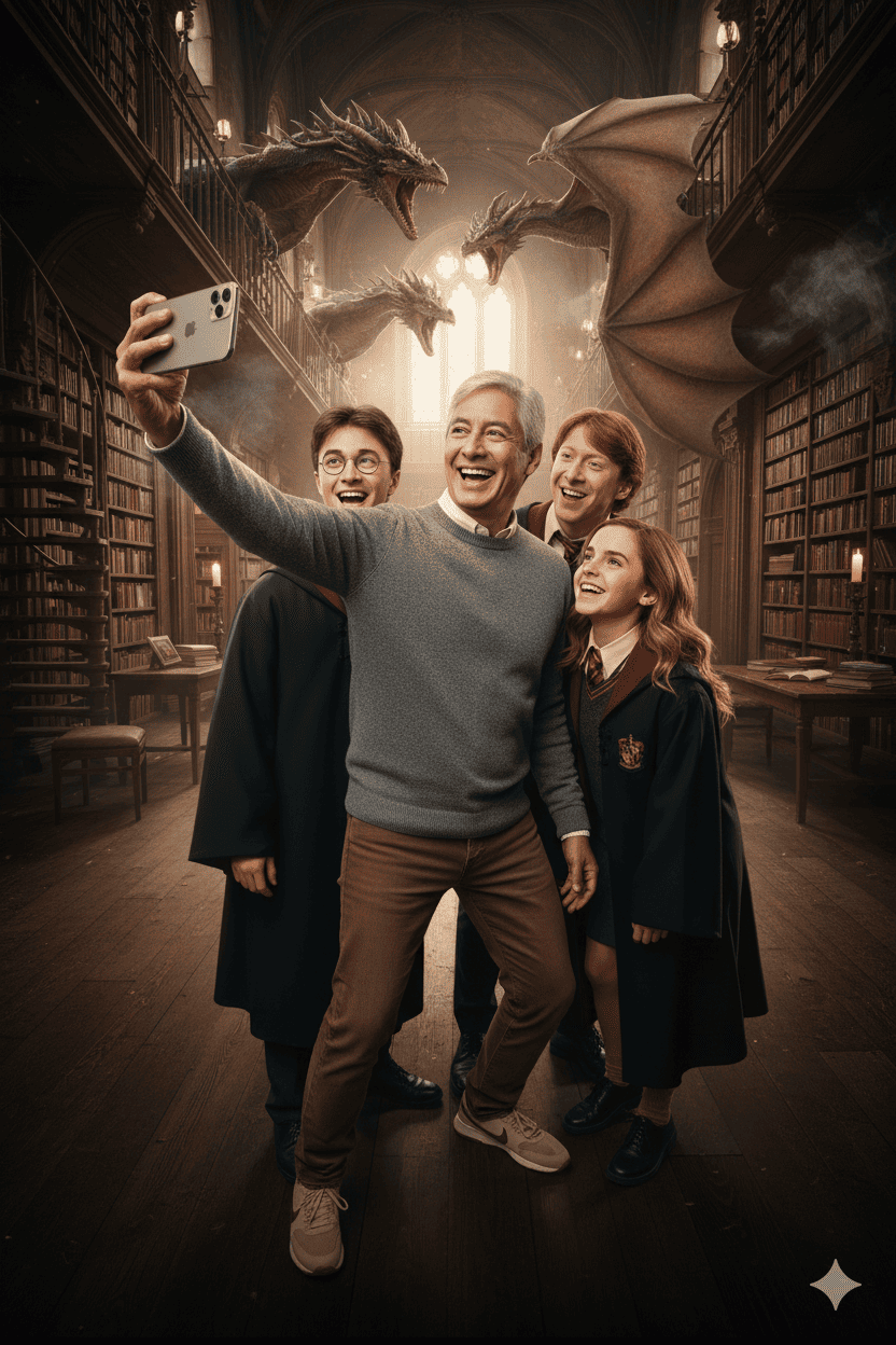 Selfie with Harry Potter