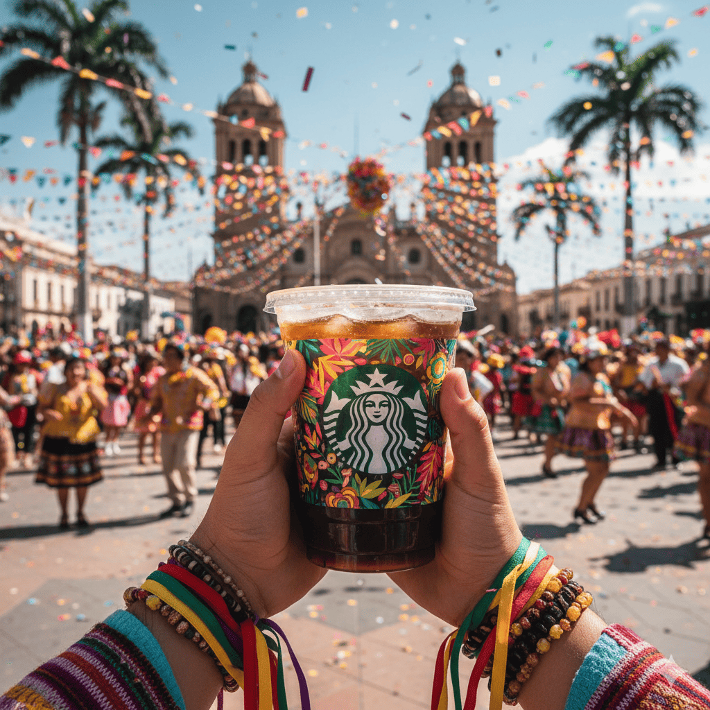 Un Cold Brew en la plaza 24 de Septiembre 