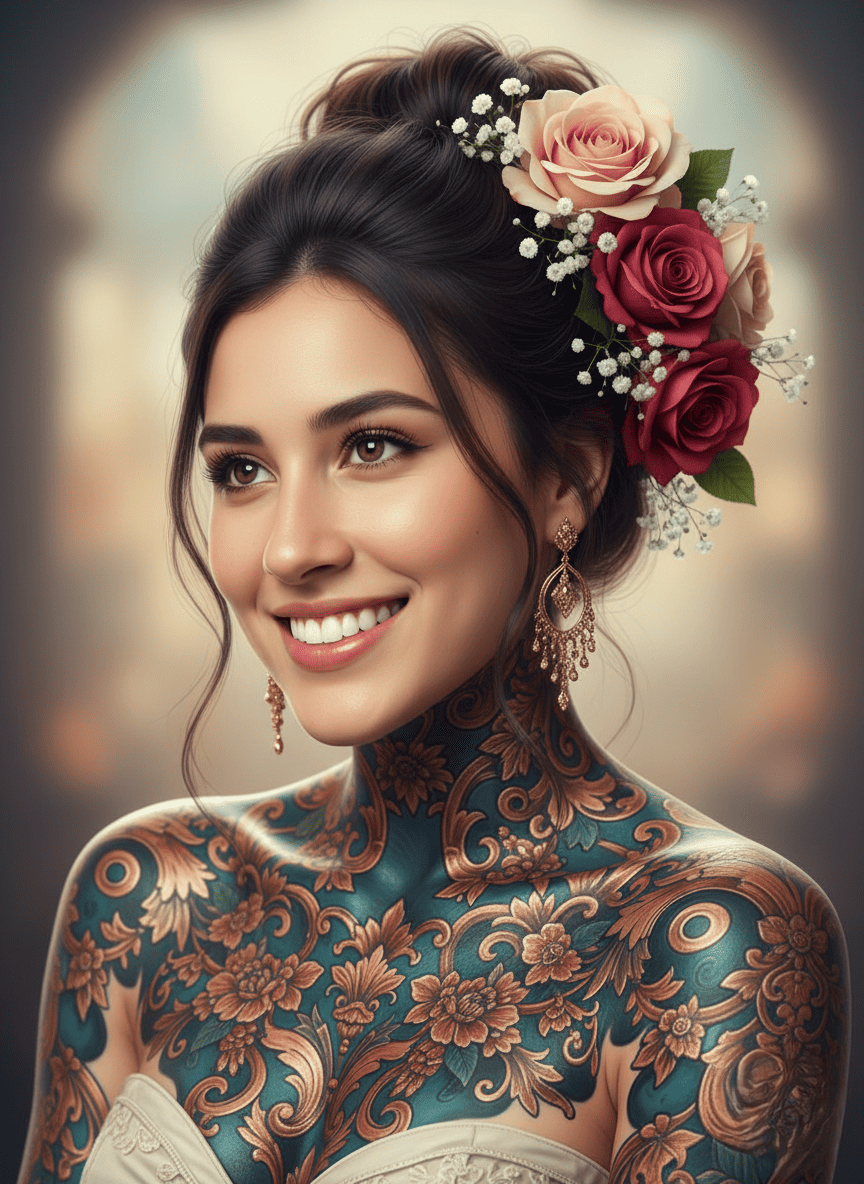 La Dama del Jardín Tatuado