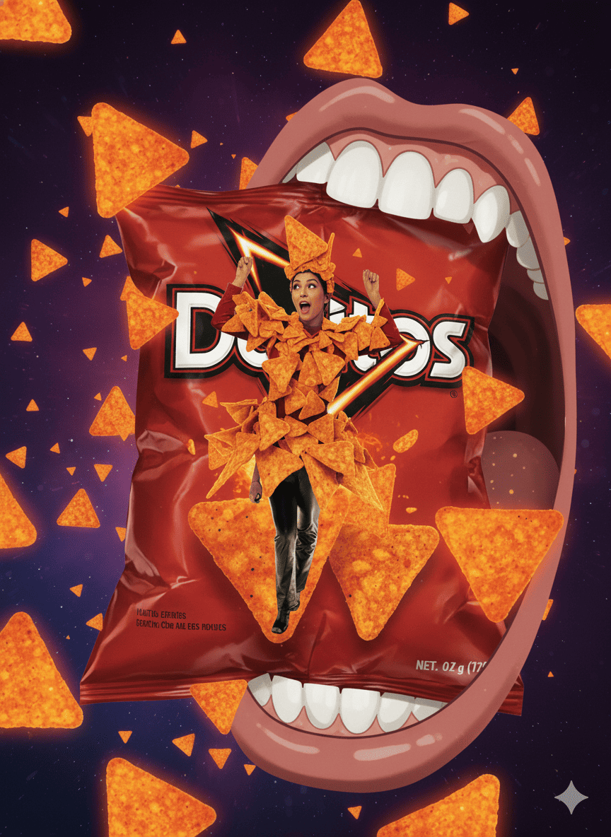 Yo Dorito + Boca gigante