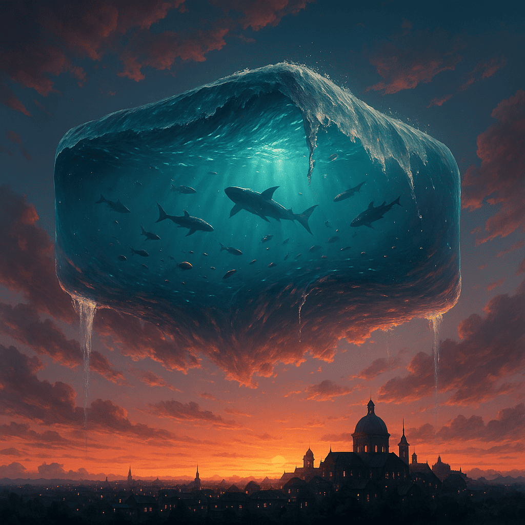 Océano Suspendido en el Aire