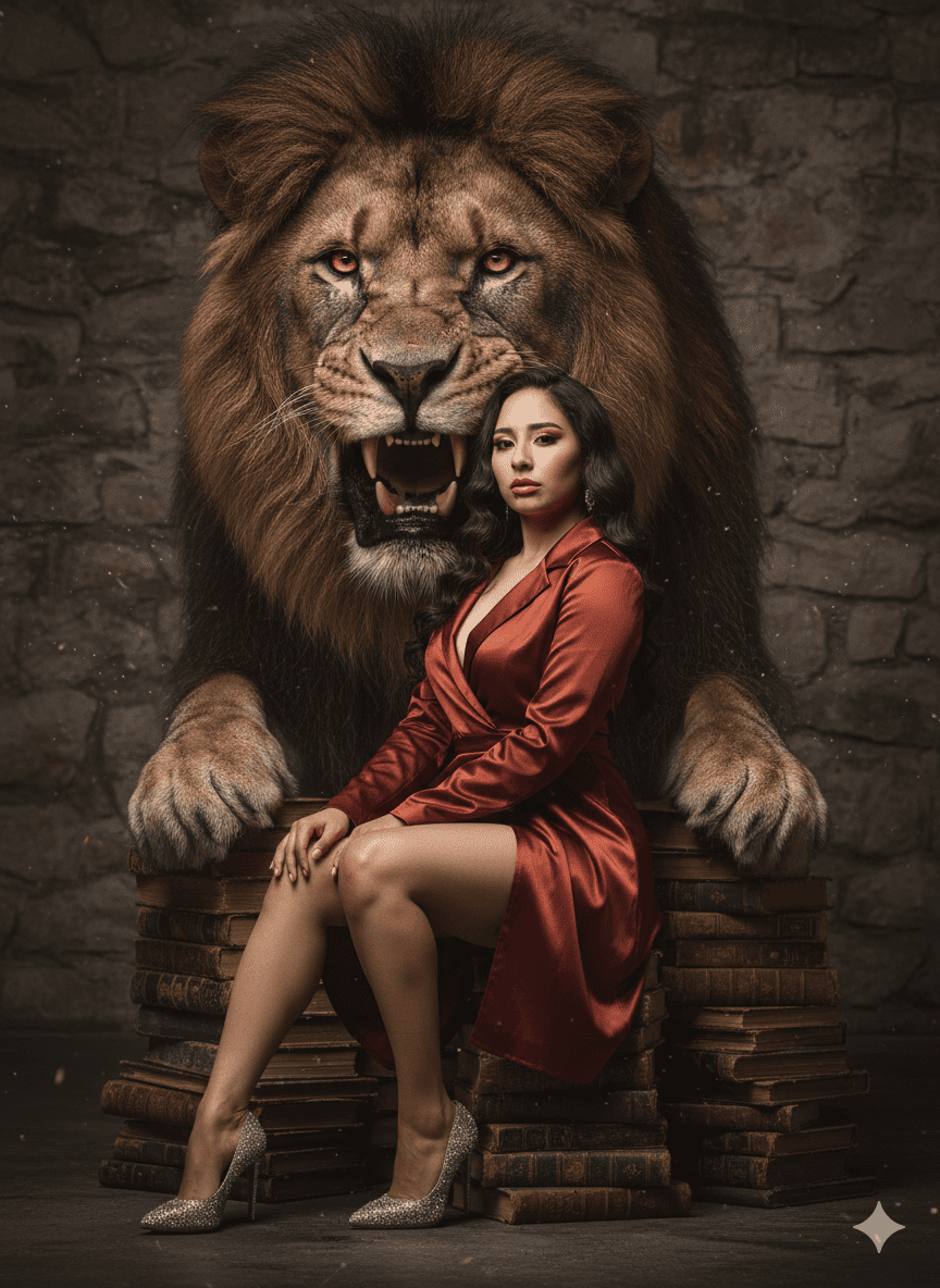 La reina y su guardian