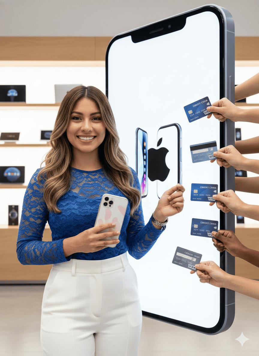 Publicidad de tienda Apple