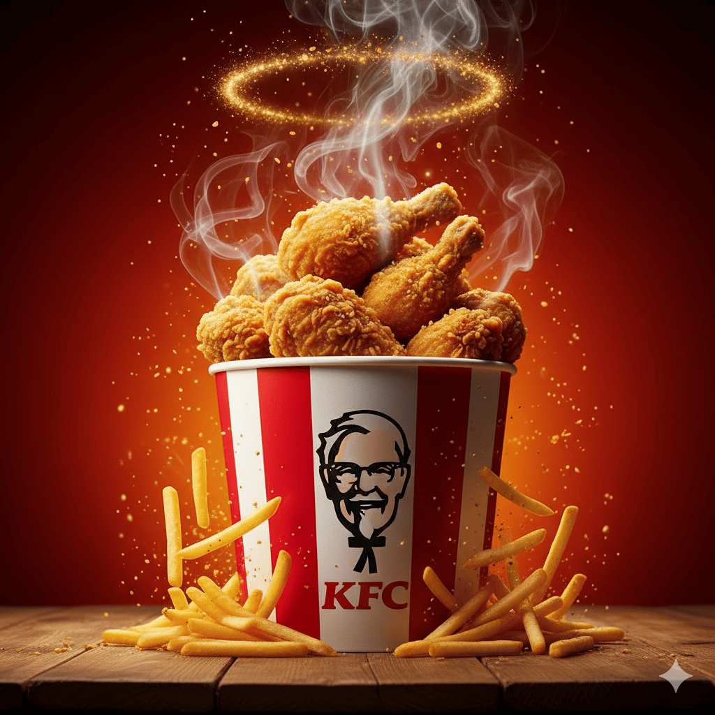 KFC - Es bueno para chuparse los dedos