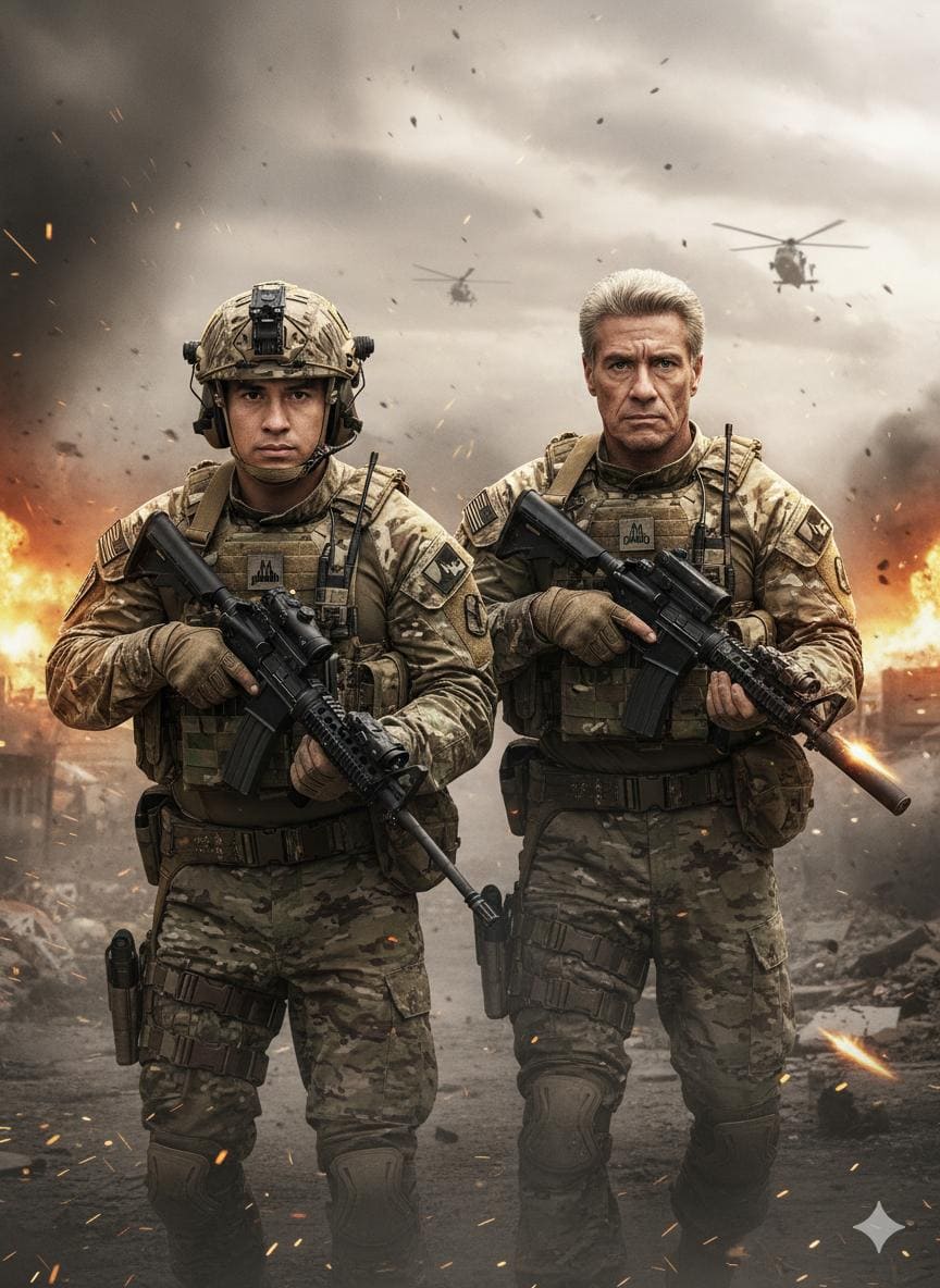 En guerra con Jean Claude Van damme