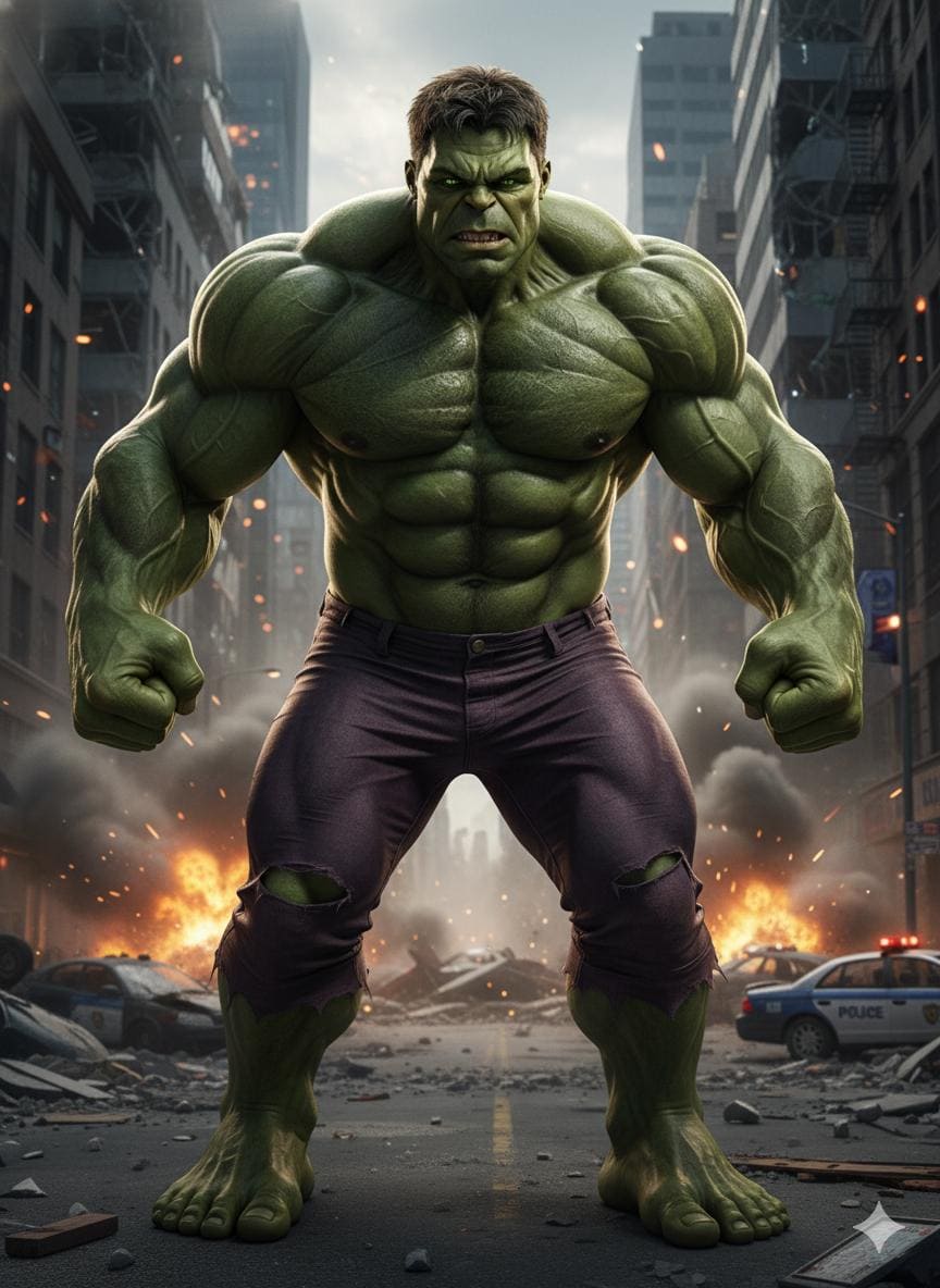 Súper héroe Hulk