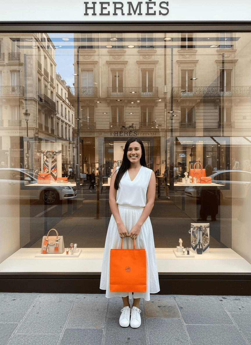 Un Día de Compras en Hermès.