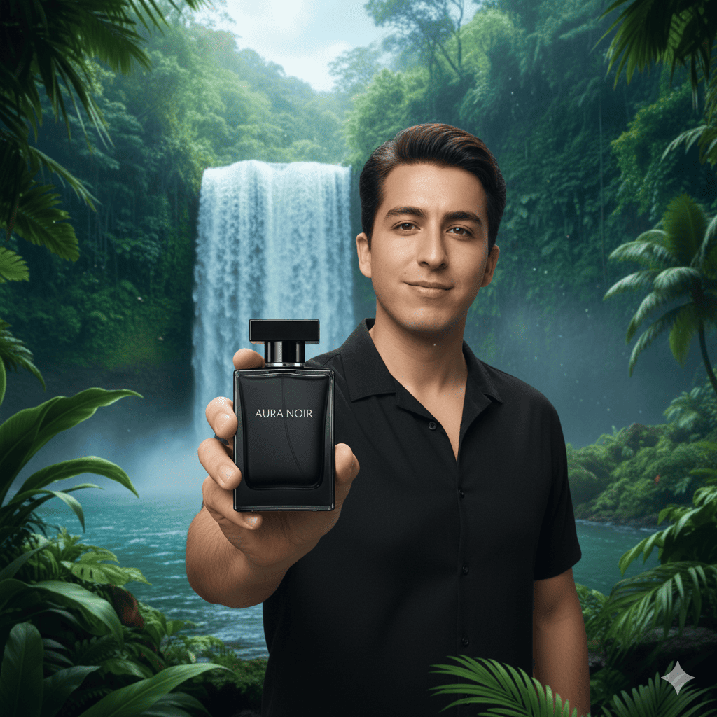 Frescura y lujo: campaña aura noir