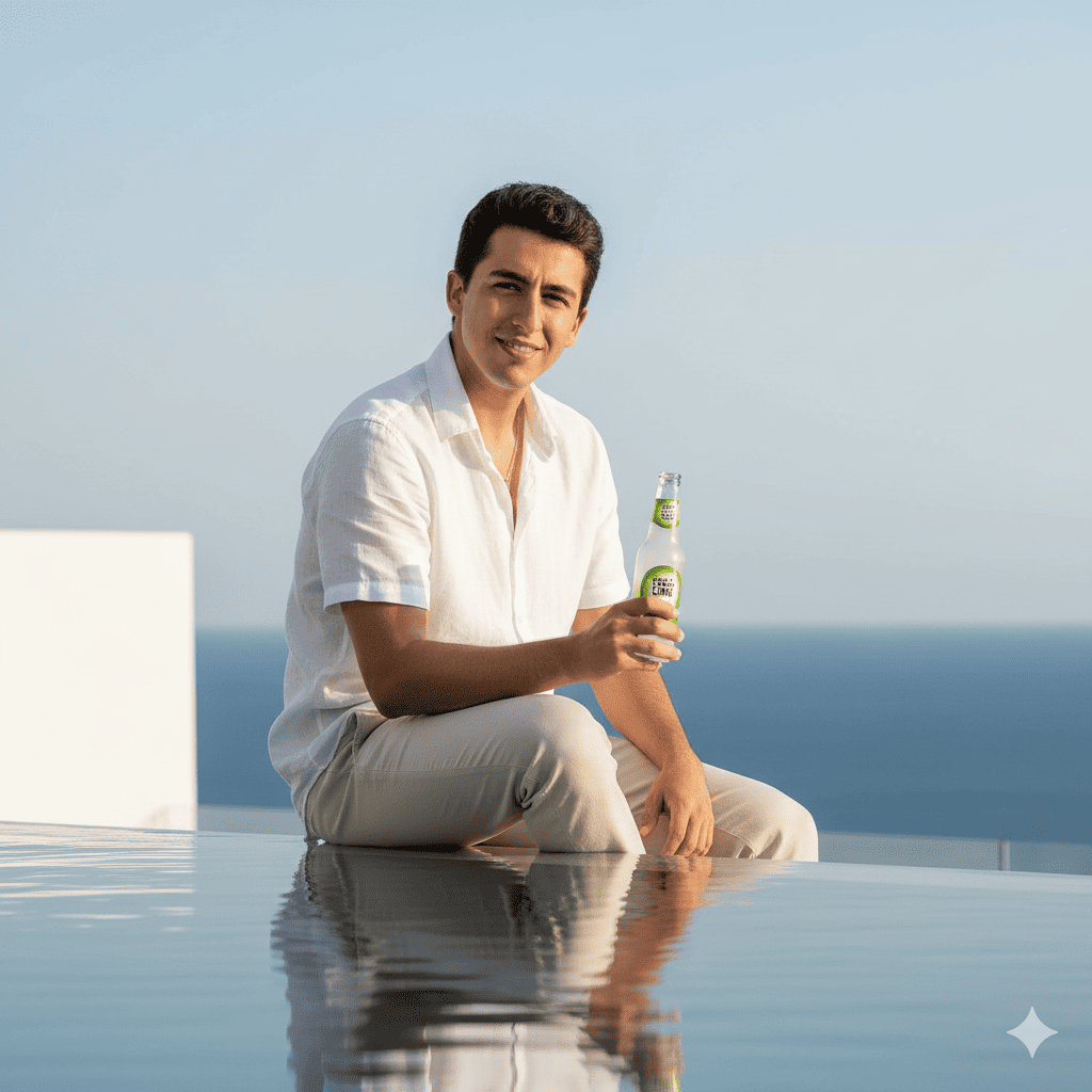 Elegancia refrescante: campaña cool lime